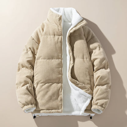 Veste d'hiver homme femme Ouverture pratique à fermeture éclair