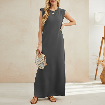 Vestido Mujer Largo Maxi Casual Holgado Verano Diario