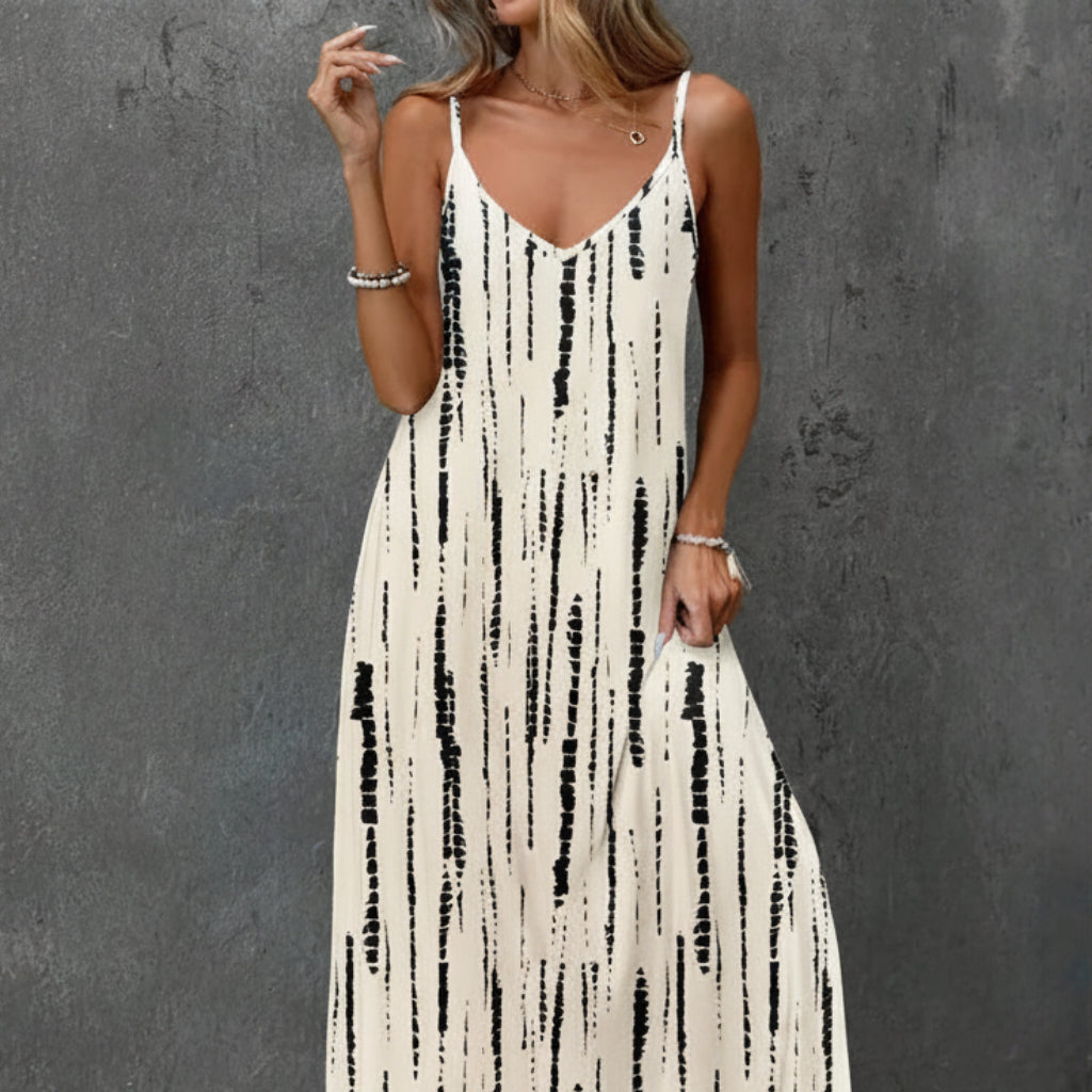 Vestido Verano Mujer Midi Floral Casual Ligero Diario