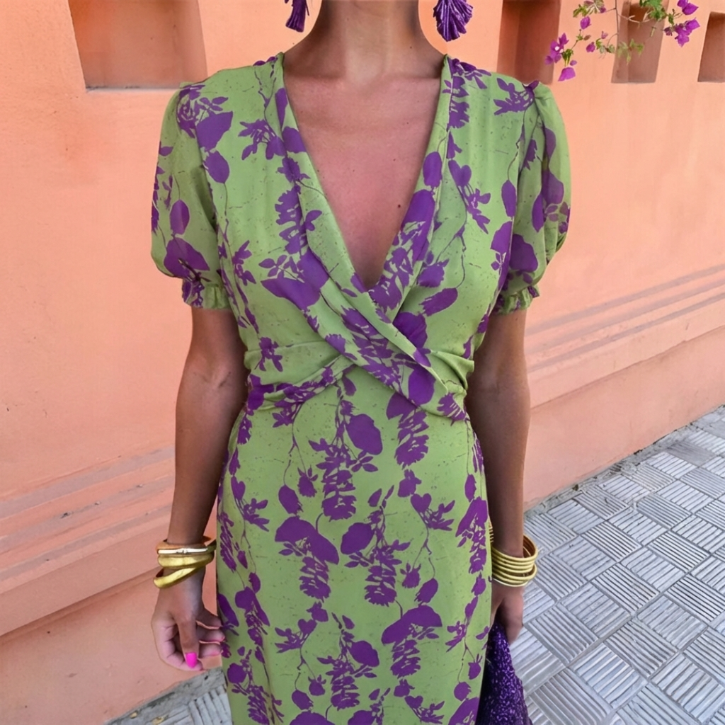 Robe d'été longue pour femme, idéale pour les vacances et les loisirs