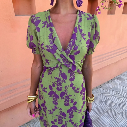 Robe d'été longue pour femme, idéale pour les vacances et les loisirs