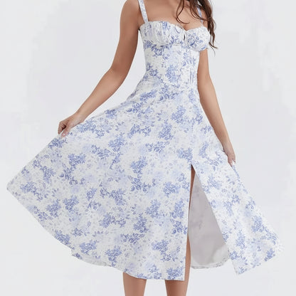 Robe Été Femme Longue Élégante Confortable Fluide Chic