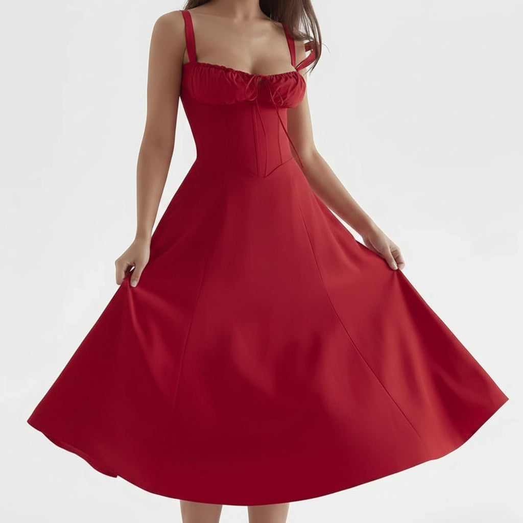 Robe Été Femme Longue Élégante Confortable Fluide Chic