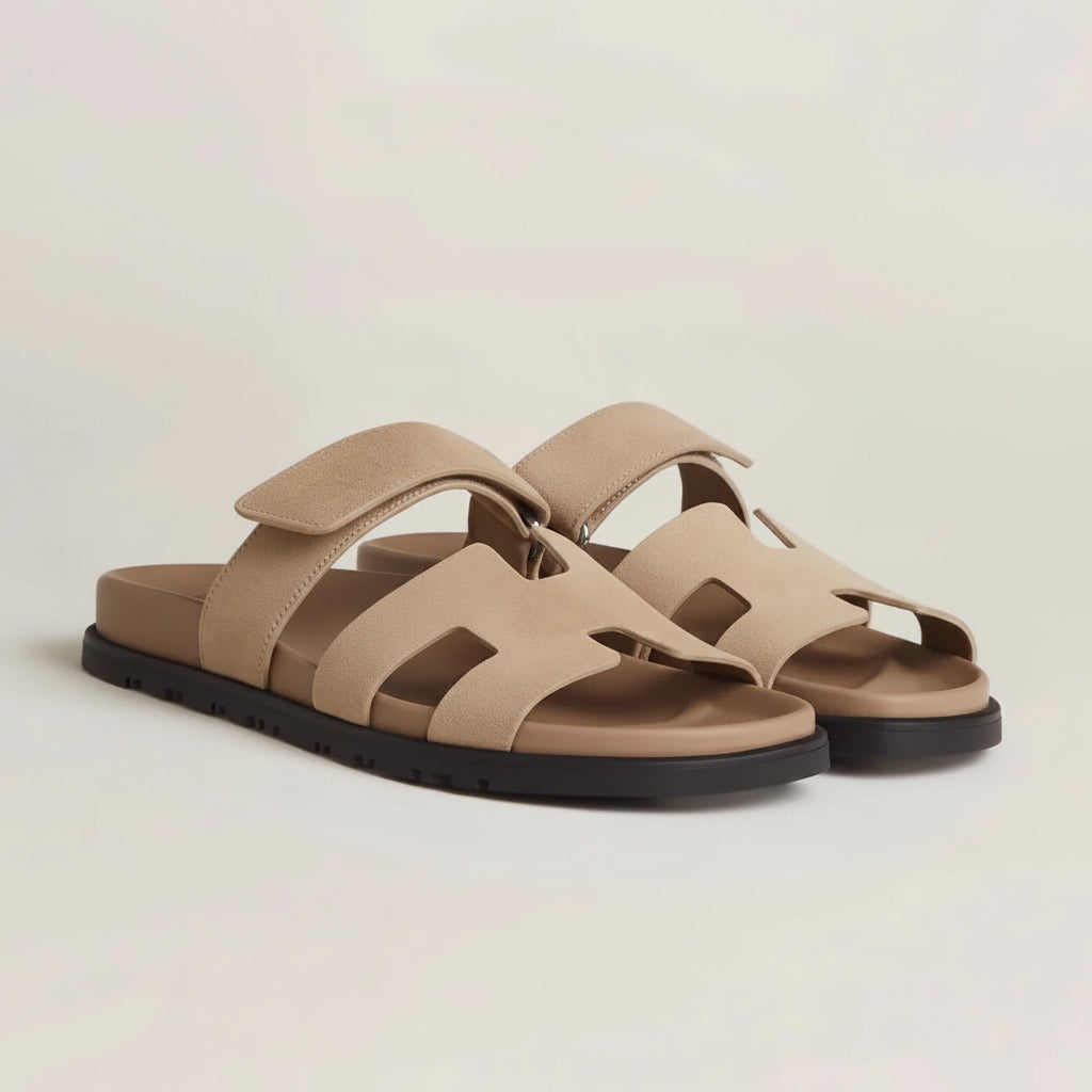 Damen Sandalen Klettverschluss Moderne Sohle
