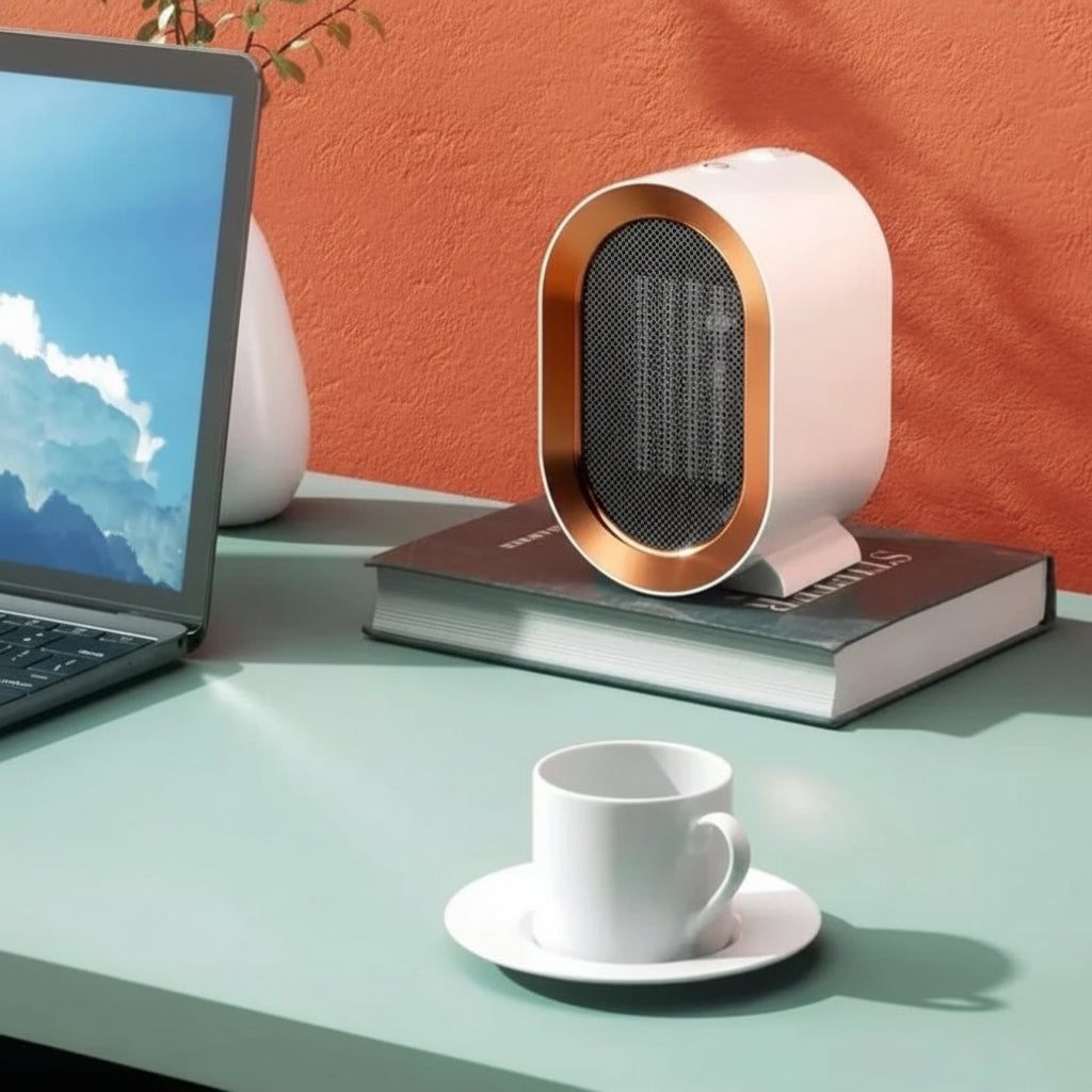 Mini Space Heater with Adjustable Temperature – Quiet and Energy Efficient Room Heating - Image 2