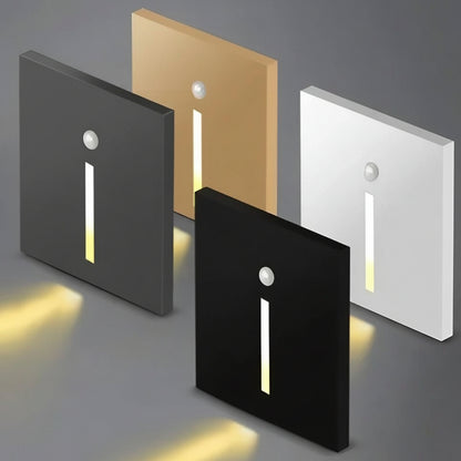 Elegant Motion Sensor Wall Light – Hands-Free LED Lighting for Hallways & Staircases