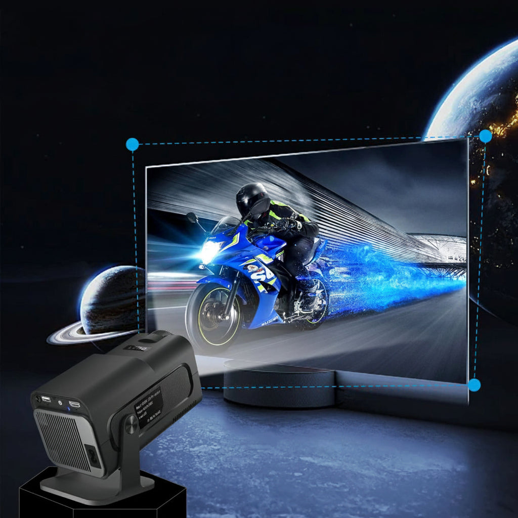 Mini Proyector Mundial 4K Compacto HD