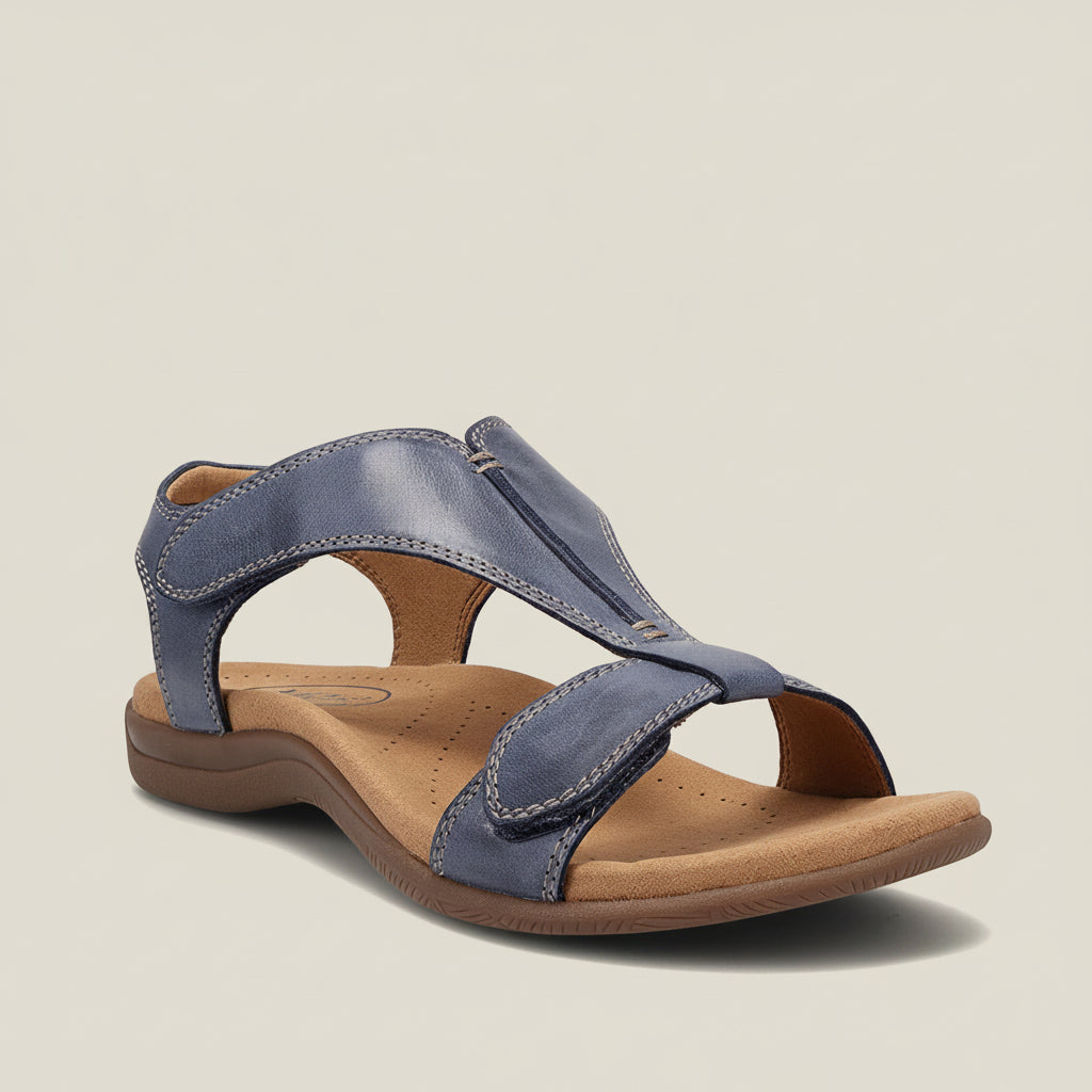 Sandalias Mujer Velcro Uso Diario