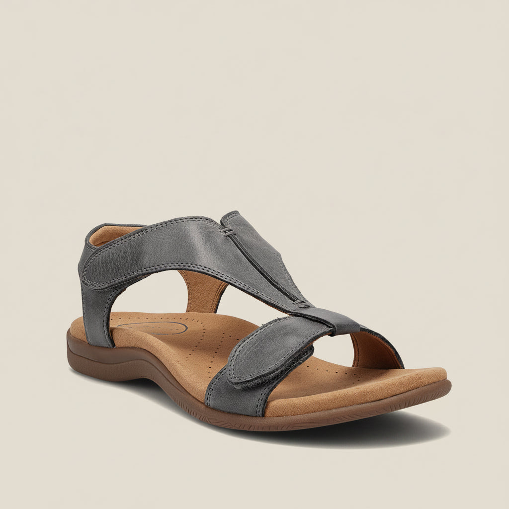 Sandalias Mujer Velcro Uso Diario