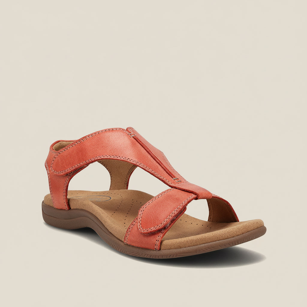 Sandalias Mujer Velcro Uso Diario