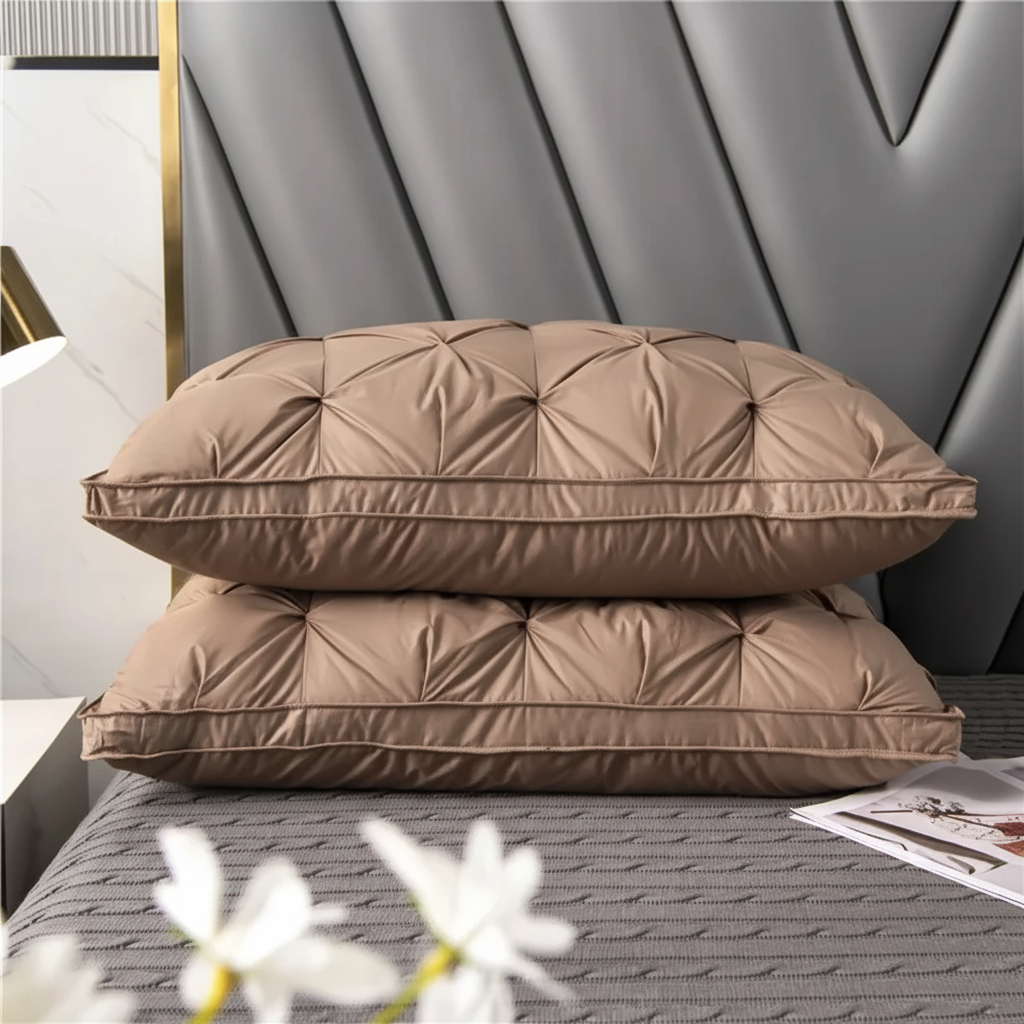 Goose Down Royalty Pillow – Luxurious & Comfortable Sleep Pillow for Restful Nights - Image 4