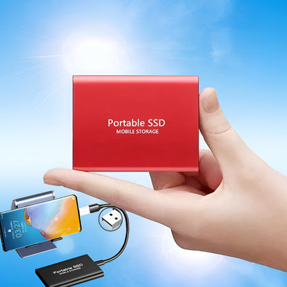 SSD externe portable rapide Boîtier en aluminium Disque de stockage
