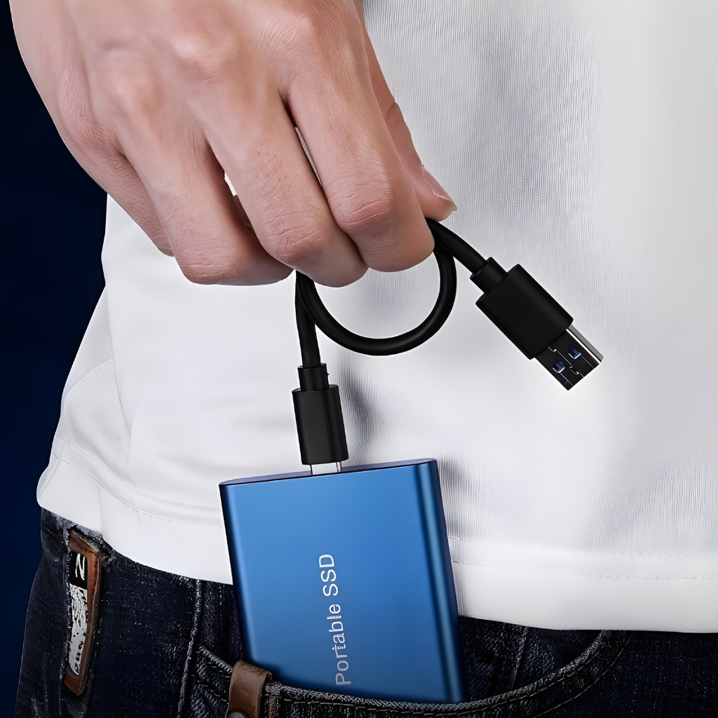 SSD Extern Tragbar Schnell Aluminium Speichergerät