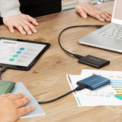 SSD Extern Tragbar Schnell Aluminium Speichergerät