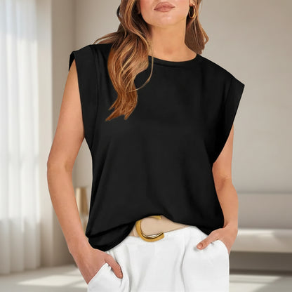Damen Kurzarm Top Locker Sommer Freizeit Oberteil