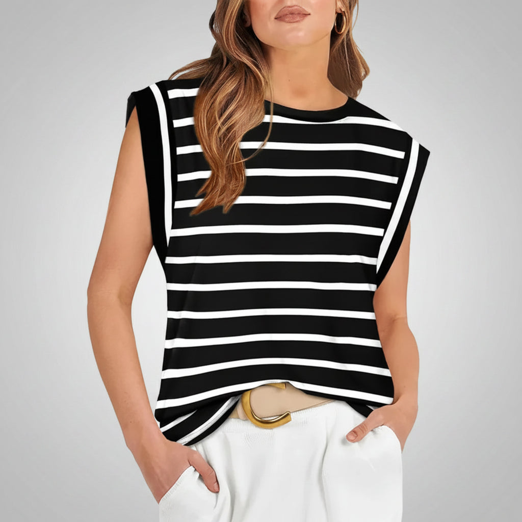 Damen Kurzarm Top Locker Sommer Freizeit Oberteil