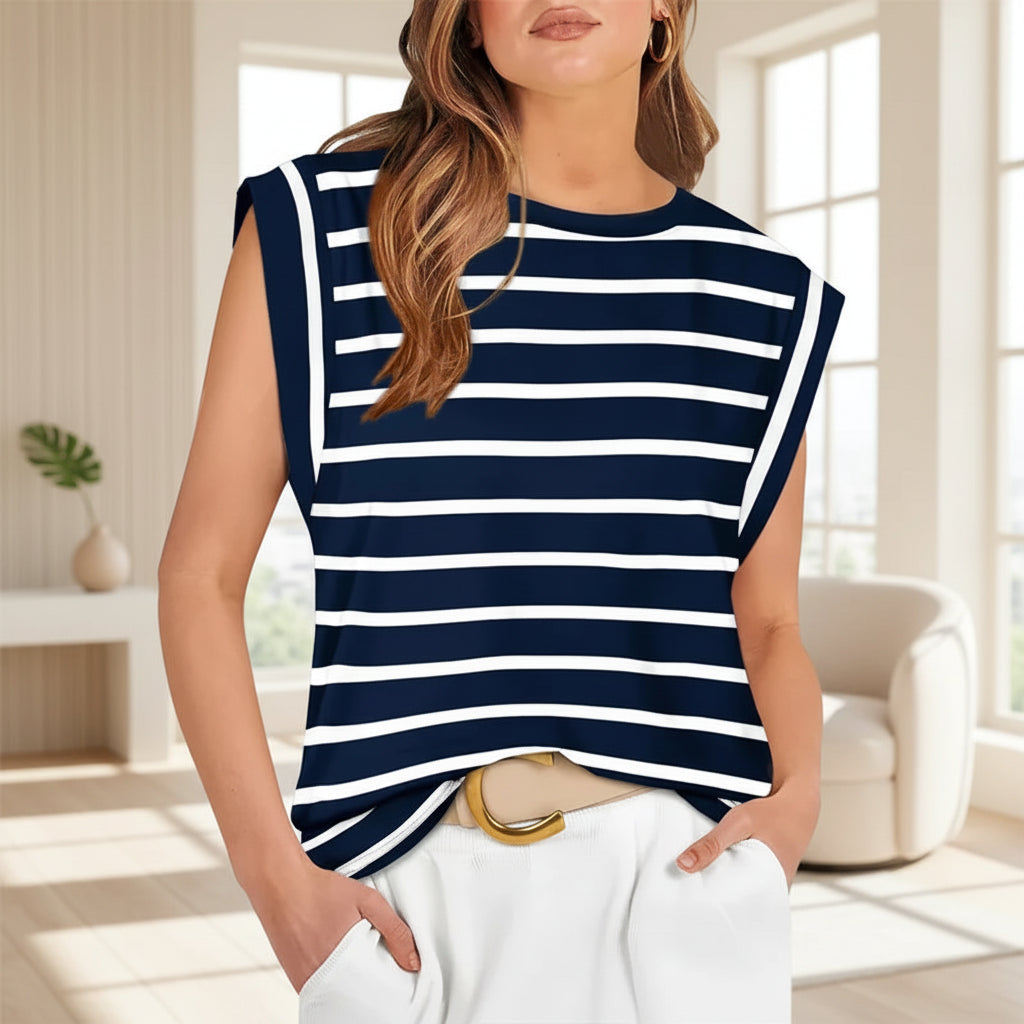 Damen Kurzarm Top Locker Sommer Freizeit Oberteil