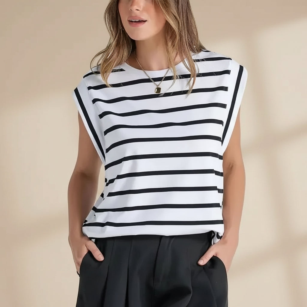 Damen Kurzarm Top Locker Sommer Freizeit Oberteil