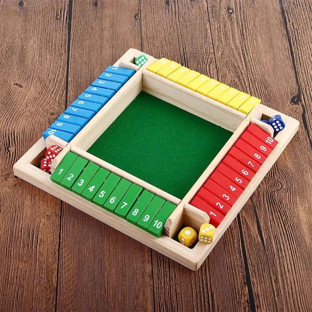 Jeu De Société En Bois Dés Jeu De Table Enfant Famille