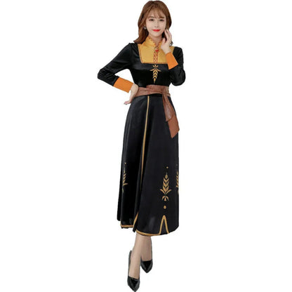 Déguisement Halloween Robe de Princesse Cape Cosplay Femme