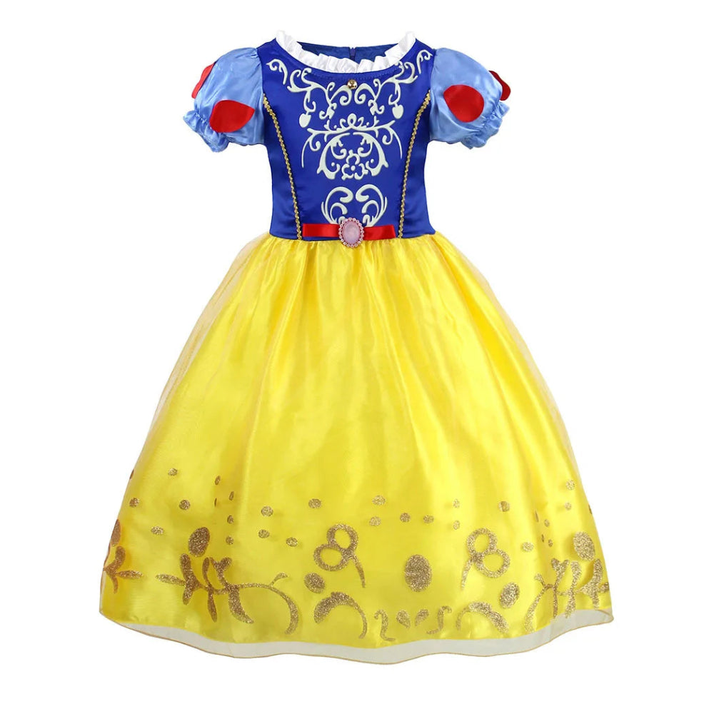 Halloween Kostüme Prinzessinnenkleid Mädchen Puffärmel Party