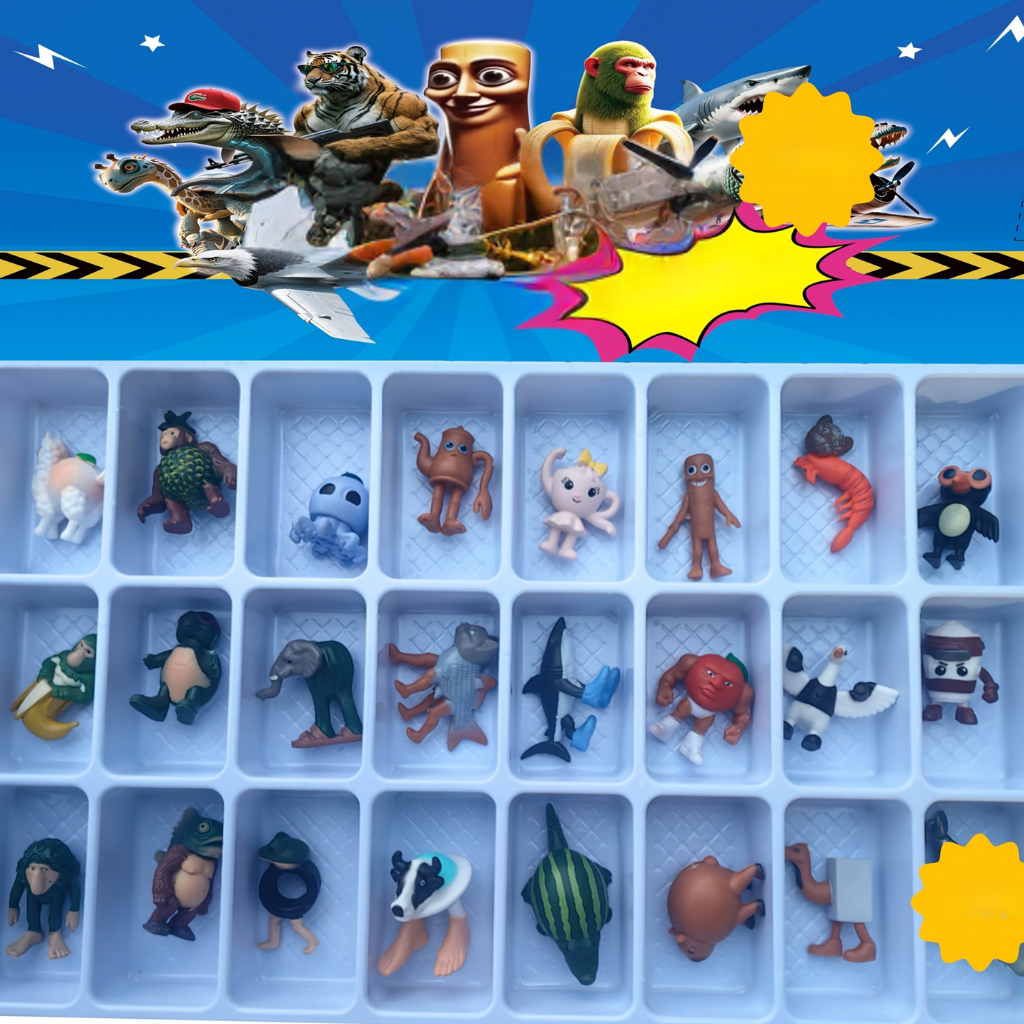 Sammelfiguren Set Mini Spielzeug Figuren Geschenk Idee