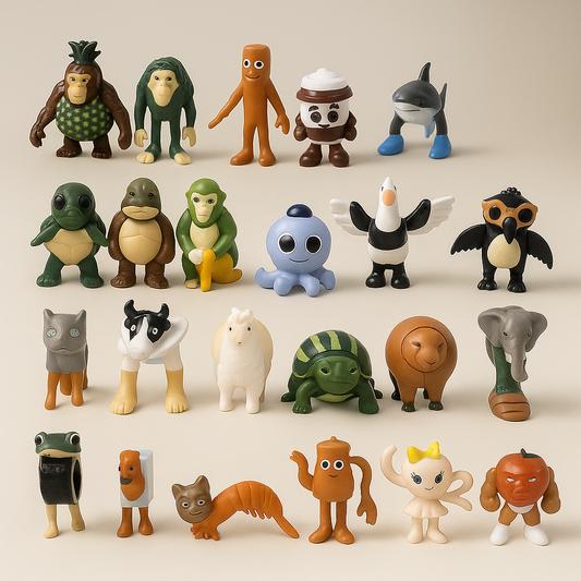 Sammelfiguren Set Mini Spielzeug Figuren Geschenk Idee