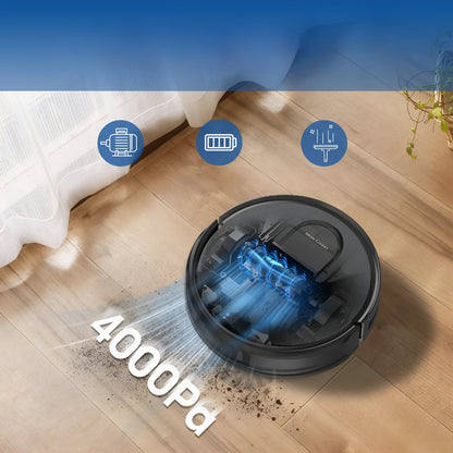 Vacuum Robot with Mopping Function Smart Quiet Strong Suction Power