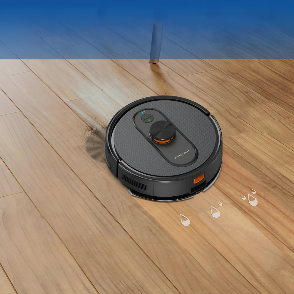 Vacuum Robot with Mopping Function Smart Quiet Strong Suction Power