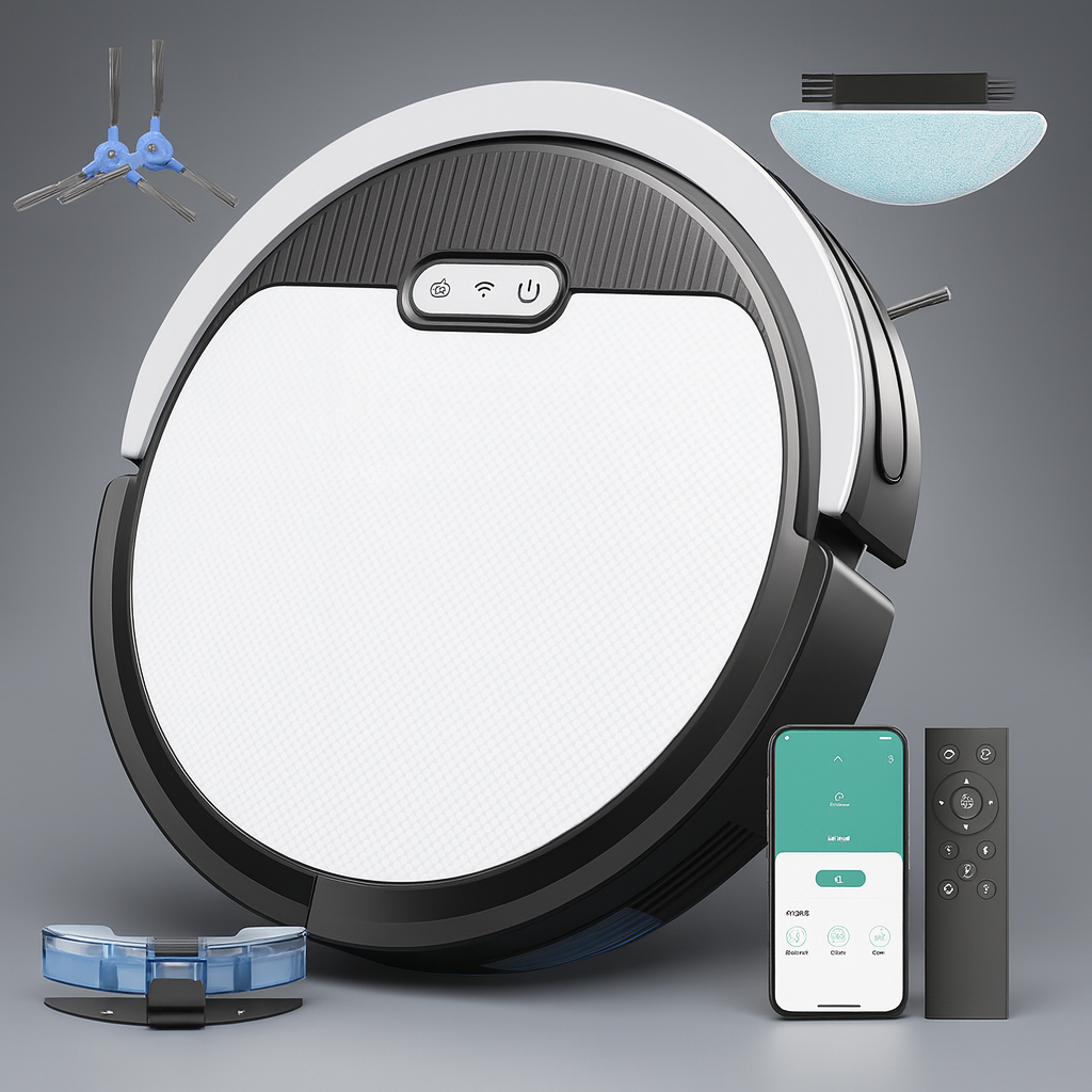 Saugroboter Wisch Saugfunktion Smart App Haushalt Reinigungsgerät