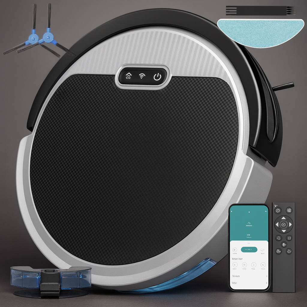 Saugroboter Wisch Saugfunktion Smart App Haushalt Reinigungsgerät