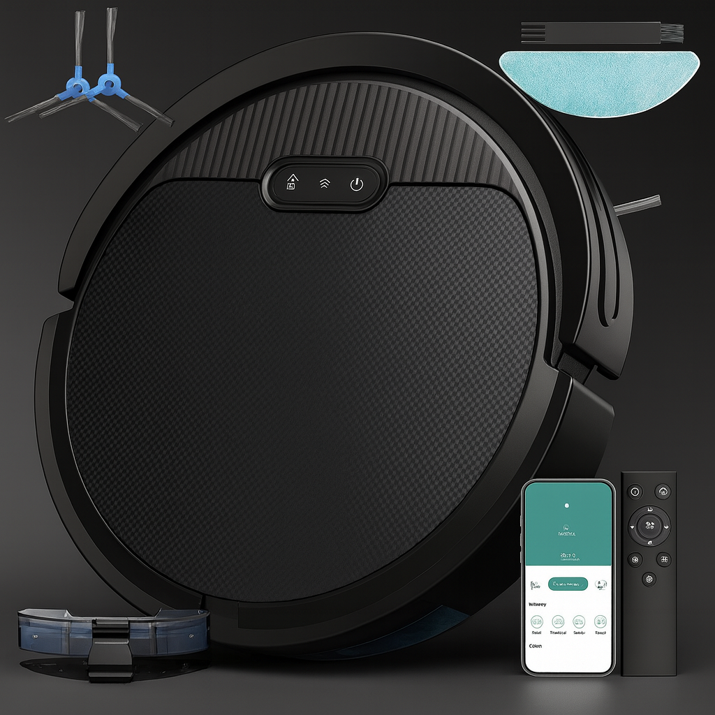 Saugroboter Wisch Saugfunktion Smart App Haushalt Reinigungsgerät