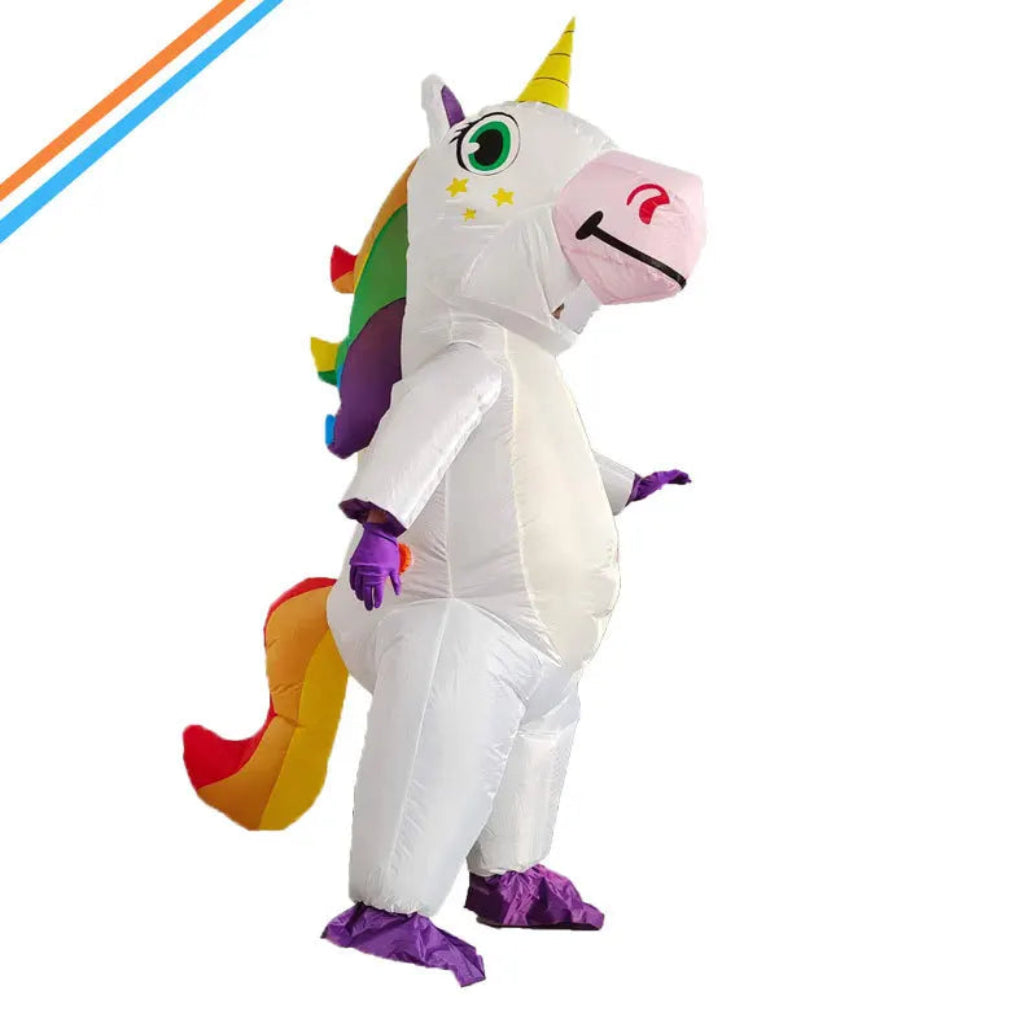 Halloween Kostüm Tier Aufblasbar Einhorn Bär Erwachsene