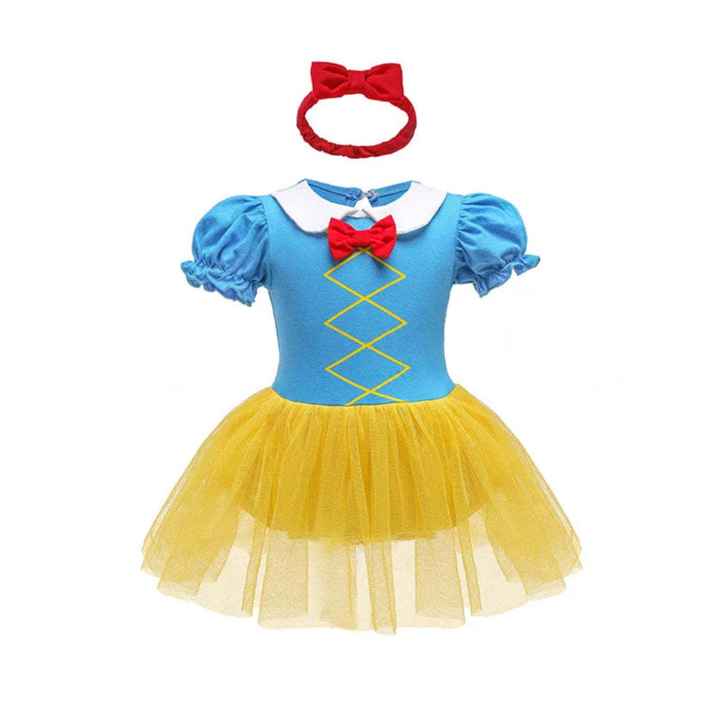 Costume di Halloween per bambini, set vestito in tulle da principessa