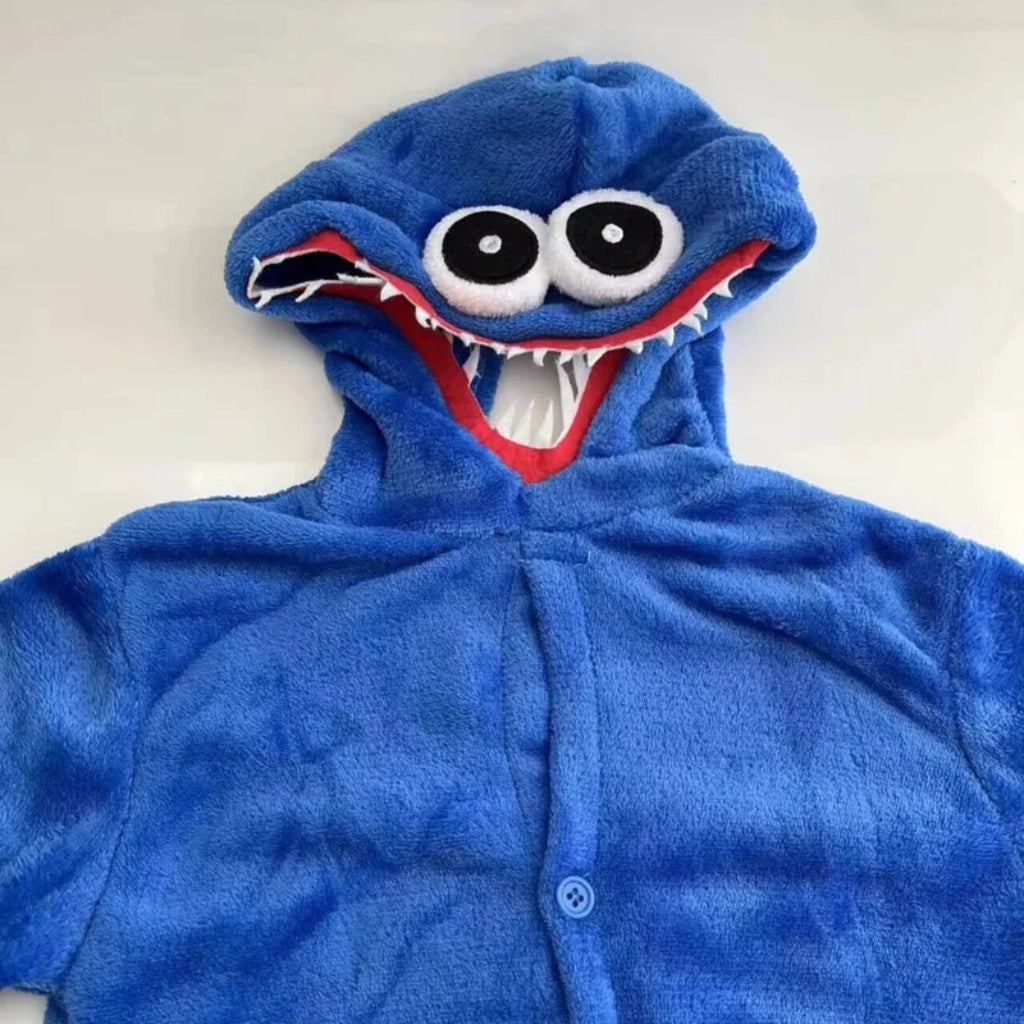 Halloween Kostüm Tieroverall Kapuzenanzug Plüsch Kinder