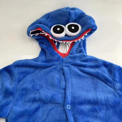 Halloween Kostüm Tieroverall Kapuzenanzug Plüsch Kinder