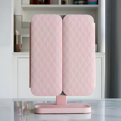 Makeup Mirror LED Foldable Lighted Luxury Vanity Mirror