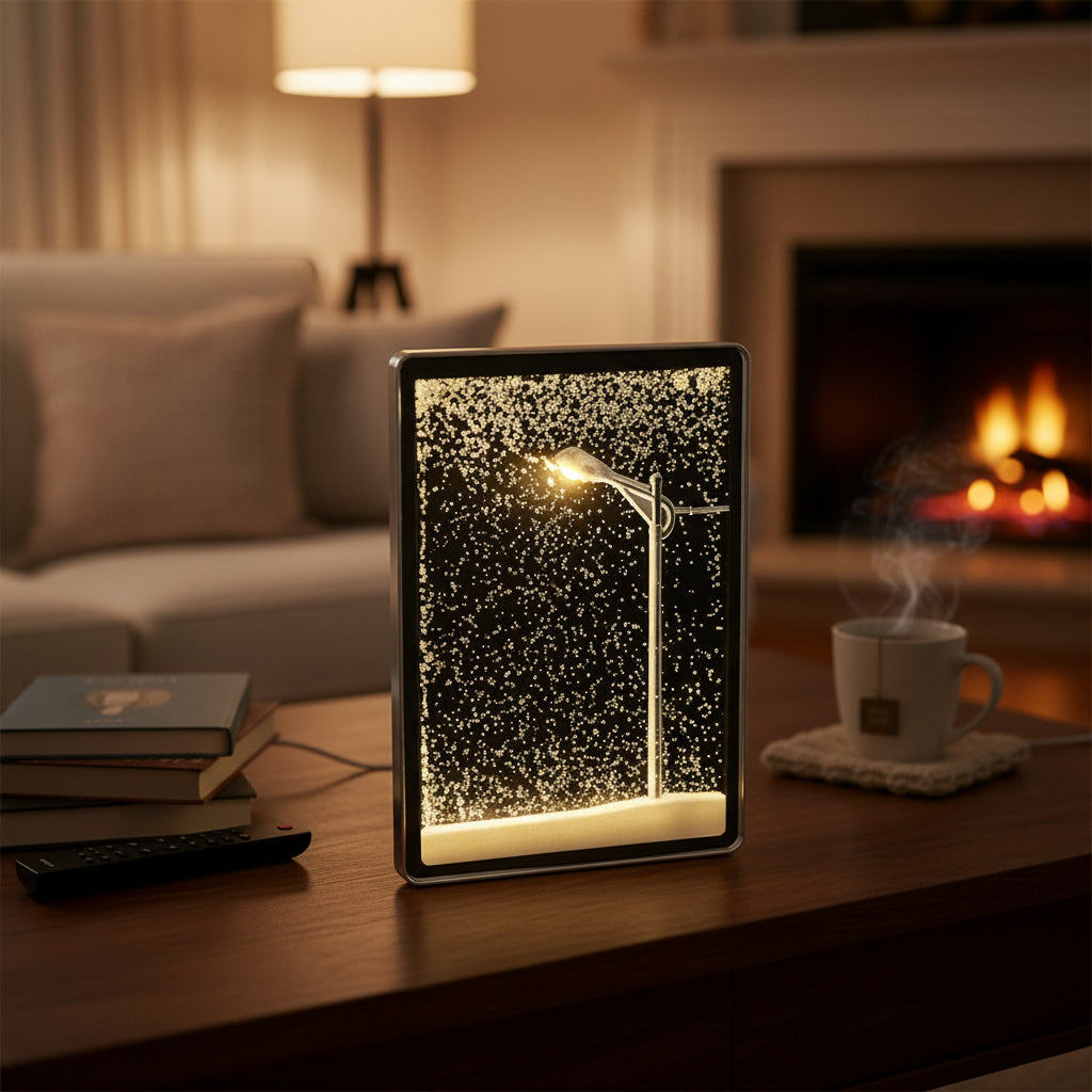 Schneefall Lampe Dekorative Tischbeleuchtung