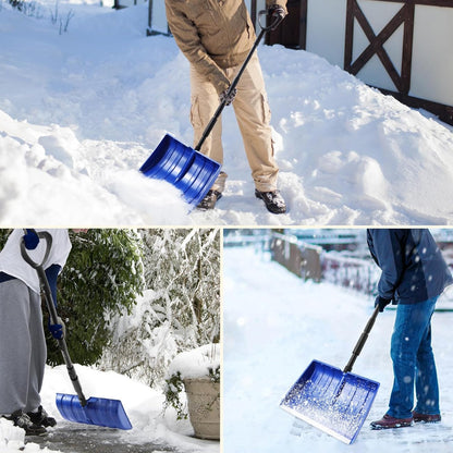 Snow Shovel Reinforced Aluminium Driveway Pavement Tool