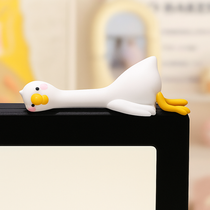 Schreibtisch Deko Ente Figur Harz 3D Cartoon Tier Ornament Geschenk