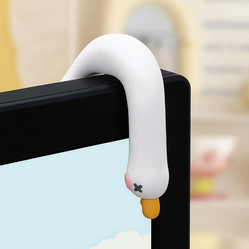 Schreibtisch Deko Ente Figur Harz 3D Cartoon Tier Ornament Geschenk