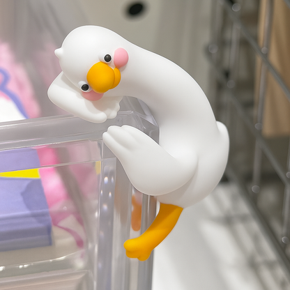 Schreibtisch Deko Ente Figur Harz 3D Cartoon Tier Ornament Geschenk