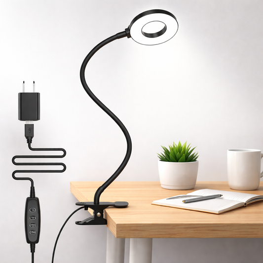 Desk lamp LED clip lamp flexible dimmable reading working