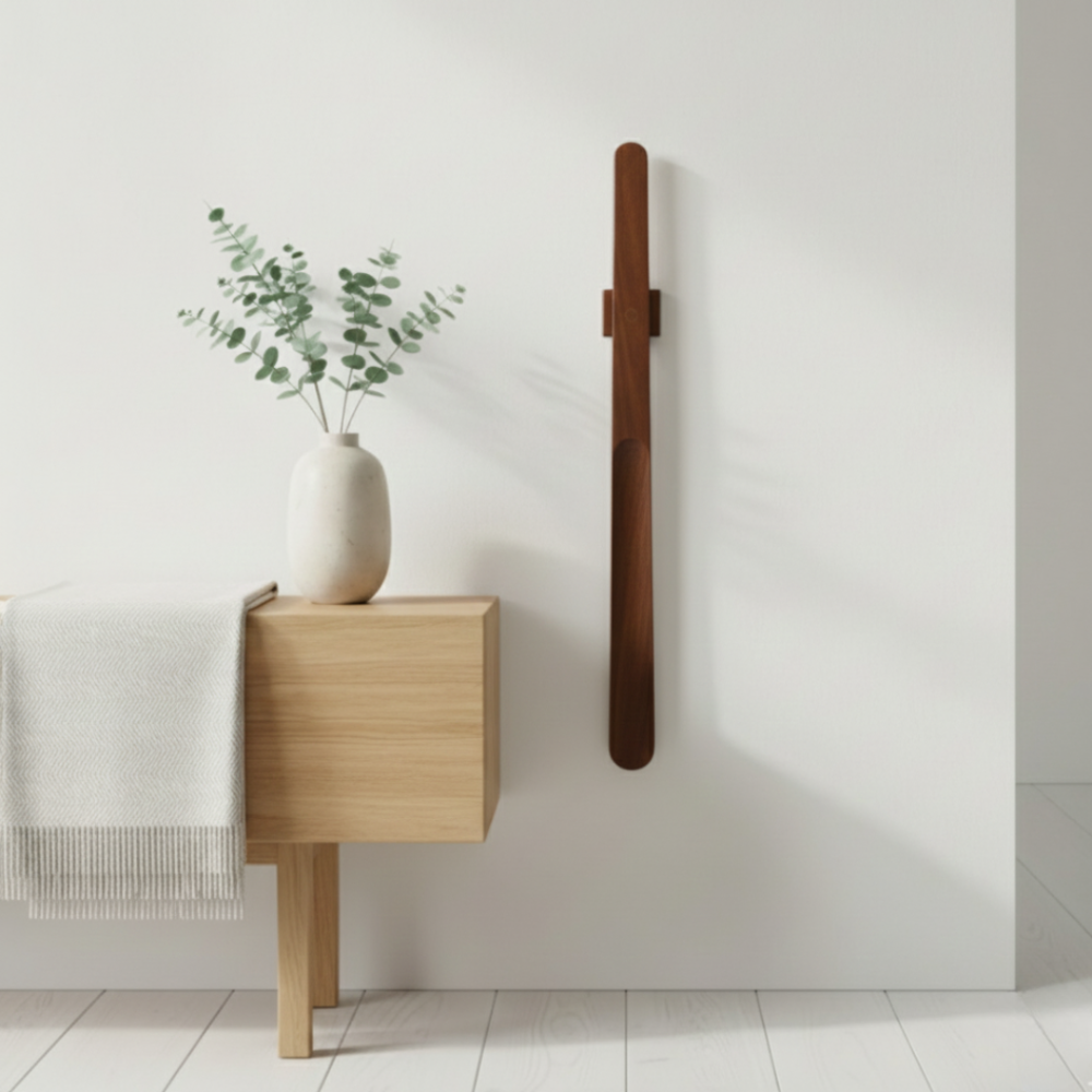 Shoe Horn Wall Mounted Magnetic Entryway