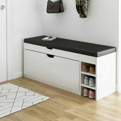 Schuhschrank Sitzbank Modern Holz Klappbares Schuhregal1