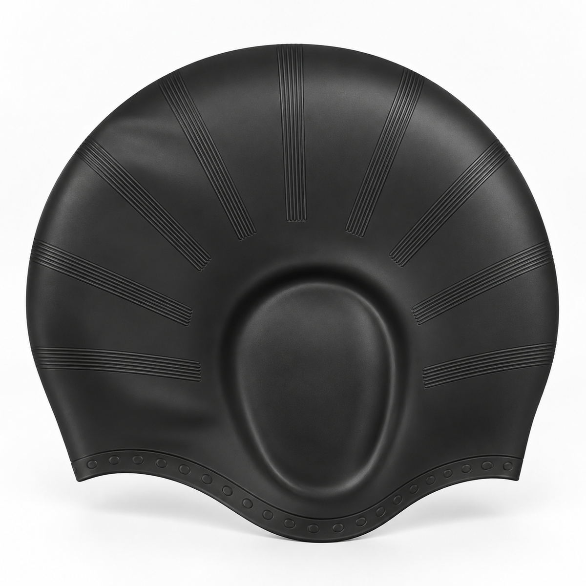 Schwimmhaube Mit Ohrenschutz Lange Haare Silikon