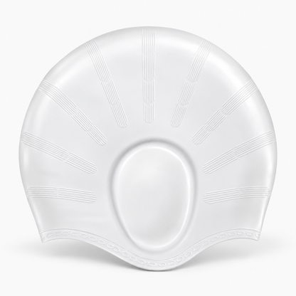 Schwimmhaube Mit Ohrenschutz Lange Haare Silikon