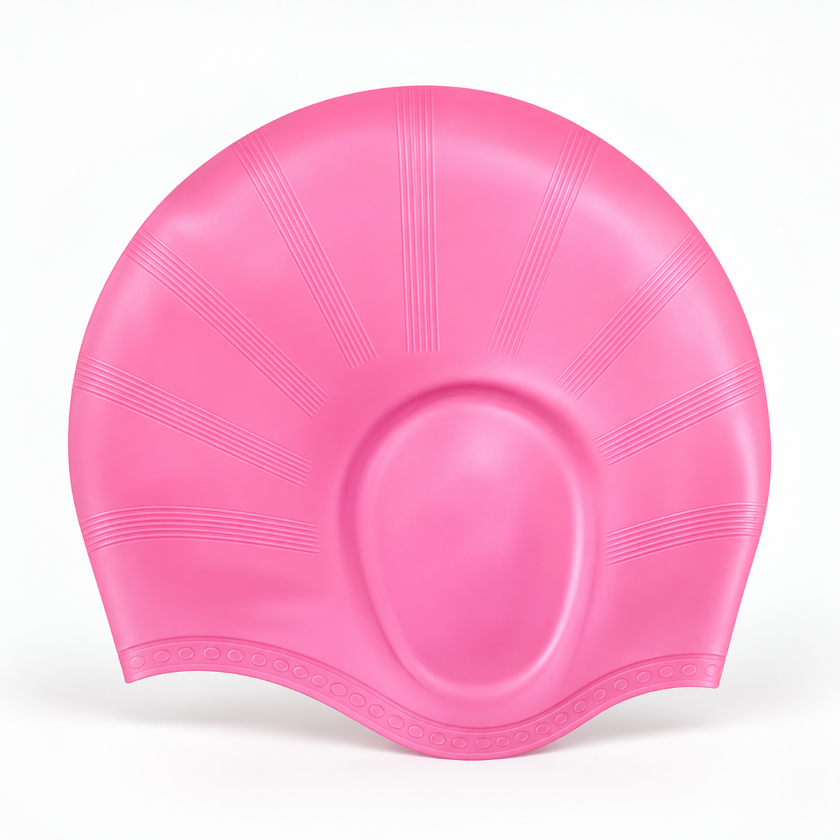 Schwimmhaube Mit Ohrenschutz Lange Haare Silikon
