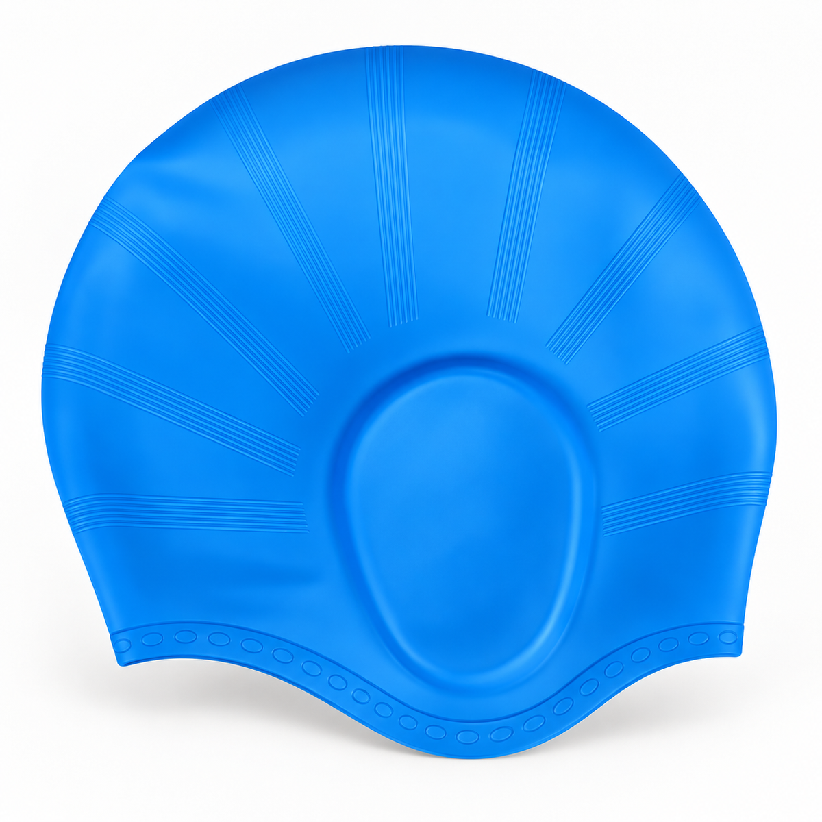 Schwimmhaube Mit Ohrenschutz Lange Haare Silikon