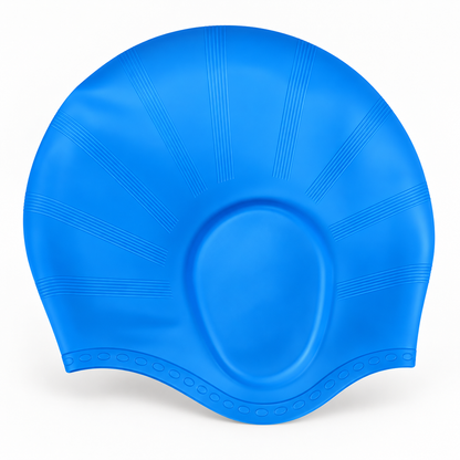Schwimmhaube Mit Ohrenschutz Lange Haare Silikon